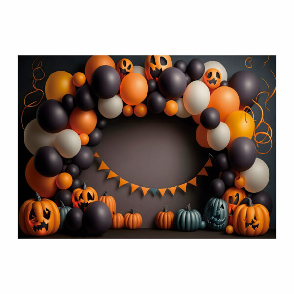 Fundo Fotográfico Halloween Balão Tecido 2,20m x 1,50m F1181 - Image 3