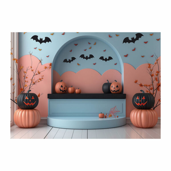 Fundo Fotográfico Halloween Tecido 2,20m x 1,50m F1196 - Image 3