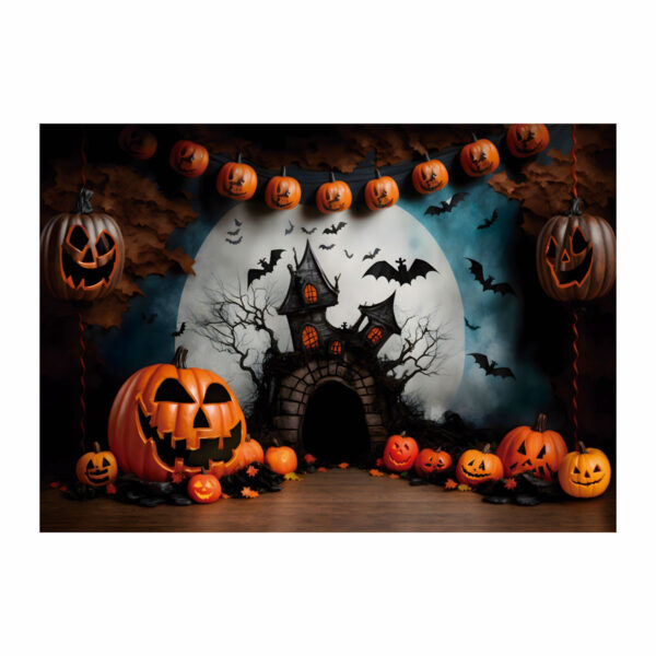 Fundo Fotográfico Halloween  Tecido 2,20m x 1,50m F1171 - Image 3