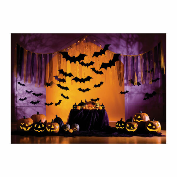 Fundo Fotográfico Halloween  Tecido 2,20m x 1,50m F1172 - Image 3