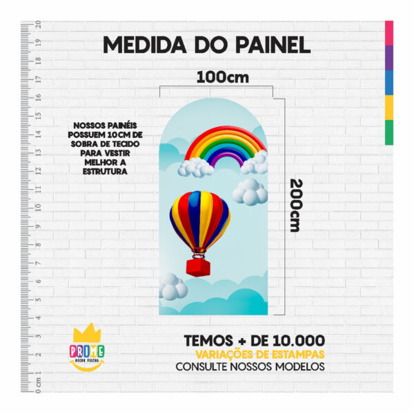 Painel De Festa Romano Decorativo Dia das Crianças - Image 4