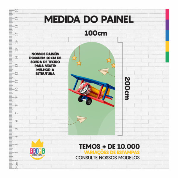 Painel De Festa Romano Decorativo Dia das Crianças - Image 4