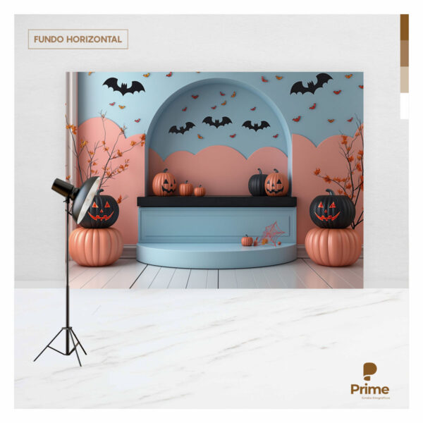 Fundo Fotográfico Halloween Tecido 2,20m x 1,50m F1196 - Image 4