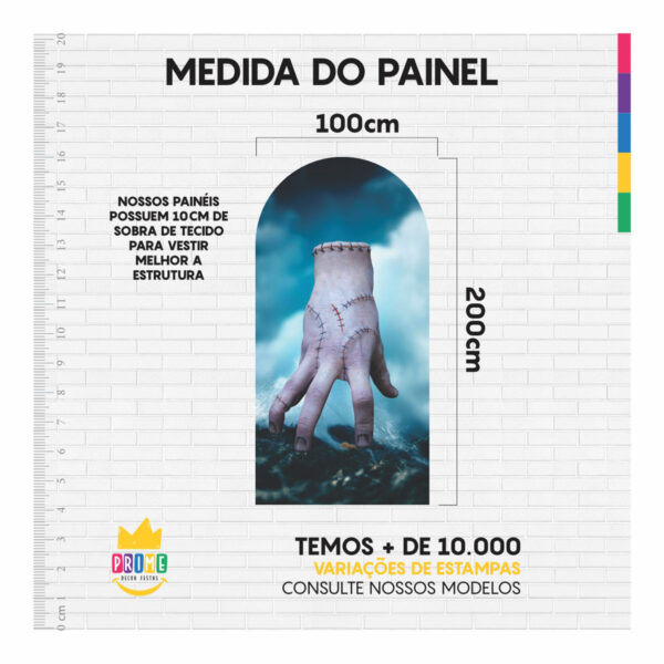 Painel De Festa Romano Decorativo Dia das Crianças - Image 4