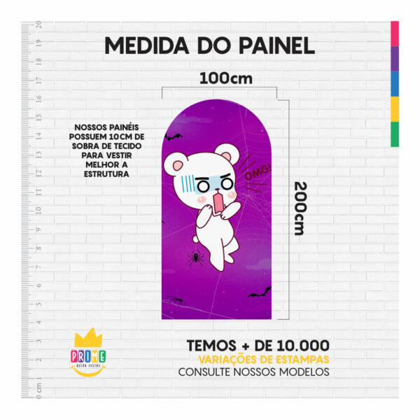 Painel De Festa Romano Decorativo Dia das Crianças - Image 4