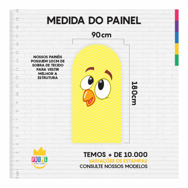 Painel De Festa Romano Decorativo Galinha Pintadinha - Image 5