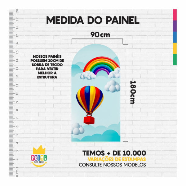 Painel De Festa Romano Decorativo Dia das Crianças - Image 5