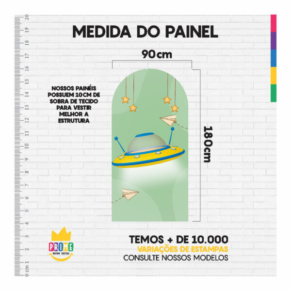 Painel De Festa Romano Decorativo Dia das Crianças - Image 5
