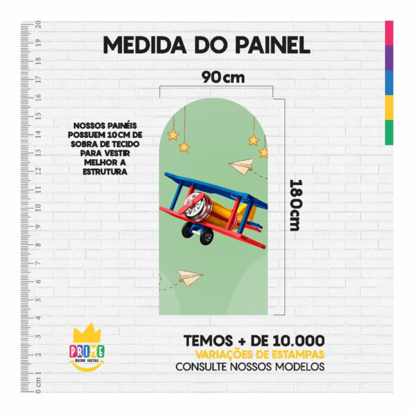 Painel De Festa Romano Decorativo Dia das Crianças - Image 5