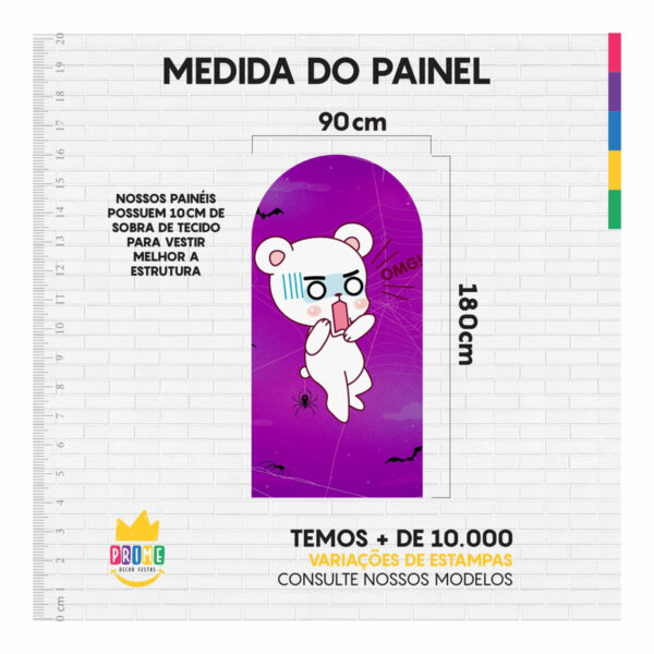 Painel De Festa Romano Decorativo Dia das Crianças - Image 5