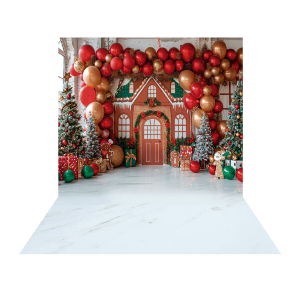 Fundo Fotográfico Natal Tecido 2,20m x 1,50m F1274