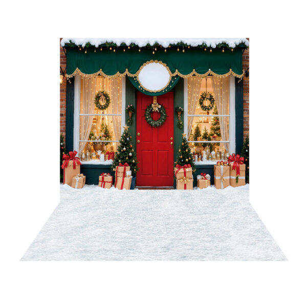 Fundo Fotográfico Natal Loja Tecido 2,20m x 1,50m F1271