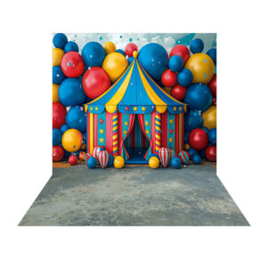 Fundo Fotográfico Circo Tecido 2,20m x 1,50m F1205