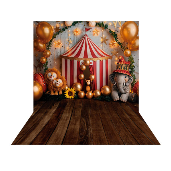 Fundo Fotográfico Circo Baby Tecido 2,20m x 1,50m F1211