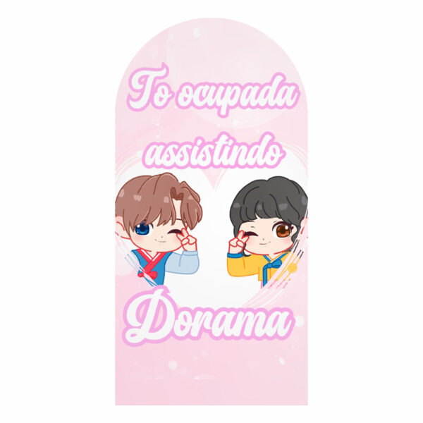 Painel De Festa Romano Decorativo DORAMA CLD744