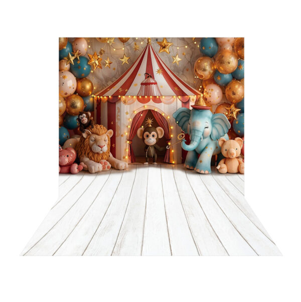 Fundo Fotográfico Circo Baby Tecido 2,20m x 1,50m F1212
