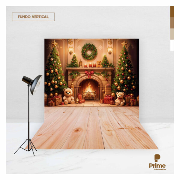 Fundo Fotográfico Natal Tecido 2,20m x 1,50m F1278 - Image 2