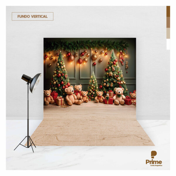 Fundo Fotográfico Natal Tecido 2,20m x 1,50m F1277 - Image 2