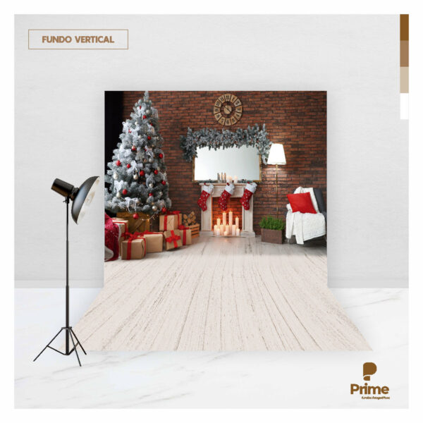 Fundo Fotográfico Natal Tecido 2,20m x 1,50m F1262 - Image 2