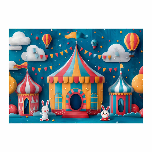 Fundo Fotográfico Circo Tecido 2,20m x 1,50m F1220 - Image 3