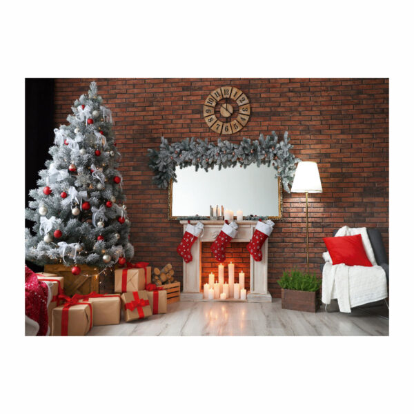 Fundo Fotográfico Natal Tecido 2,20m x 1,50m F1262 - Image 3