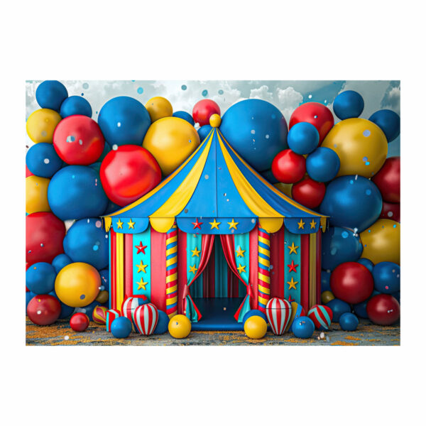 Fundo Fotográfico Circo Tecido 2,20m x 1,50m F1205 - Image 3