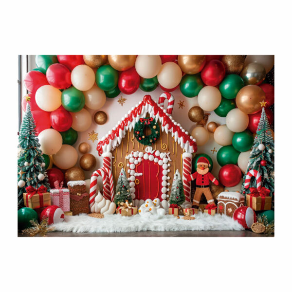 Fundo Fotográfico Natal Tecido 2,20m x 1,50m F1275 - Image 3