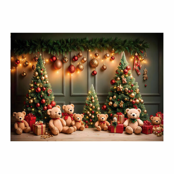 Fundo Fotográfico Natal Tecido 2,20m x 1,50m F1277 - Image 3