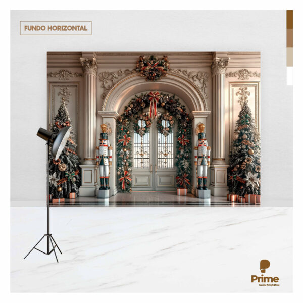 Fundo Fotográfico Natal Tecido 2,20m x 1,50m F1273 - Image 4