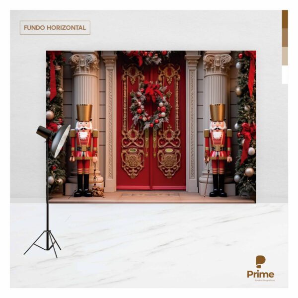 Fundo Fotográfico Natal Tecido 2,20m x 1,50m F1247 - Image 4
