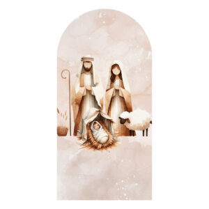 Painel De Festa Romano Decorativo Natal CLD747