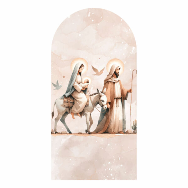 Painel De Festa Romano Decorativo Natal CLD747