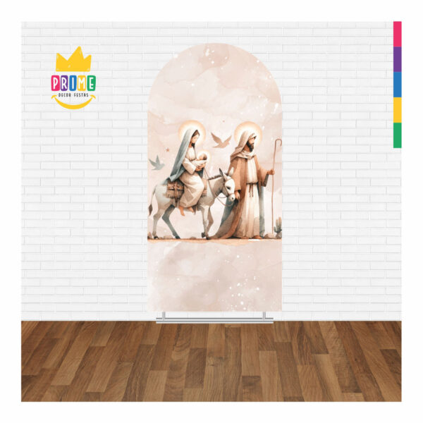 Painel De Festa Romano Decorativo Natal CLD747 - Image 2