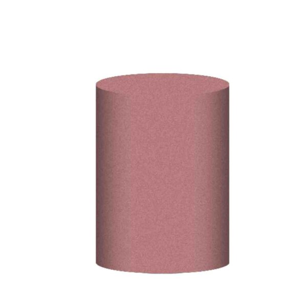 Capa para Cilindro Rosa Blush Individual em Tecido