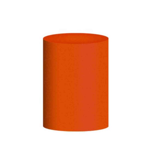Capa para Cilindro Laranja Individual em Tecido