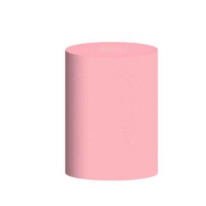 Capa para Cilindro Rosa Bebe Individual em Tecido