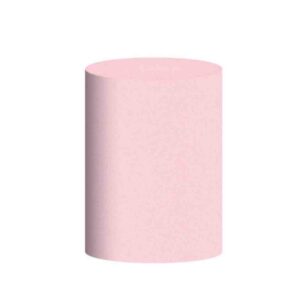 Capa para Cilindro Rosa Pastel Individual em Tecido