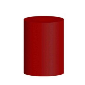 Capa para Cilindro Vermelho Individual em Tecido