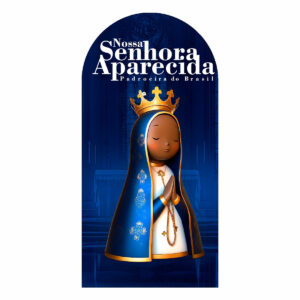 Painel De Festa Romano Decorativo Nossa Senhora Aparecida