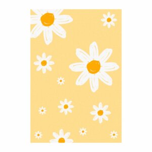 Painel de Festa Retangular Margarida 3D 1,50m x 2,20 Casadinho