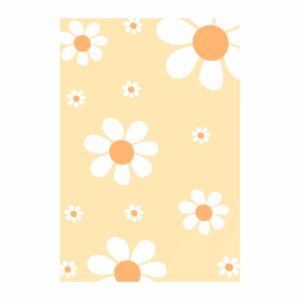Painel de Festa Retangular Margarida 3D 1,50m x 2,20 Casadinho