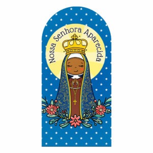 Painel De Festa Romano Decorativo Nossa Senhora Aparecida