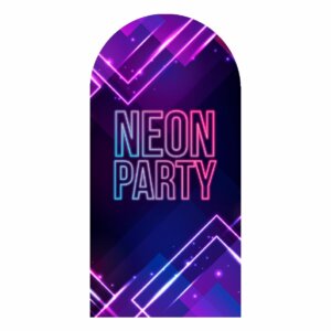 Painel De Festa Romano Decorativo Neon