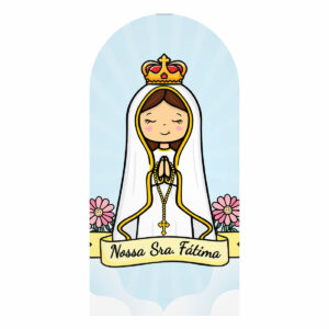 Painel De Festa Romano Decorativo Nossa Senhora de Fátima