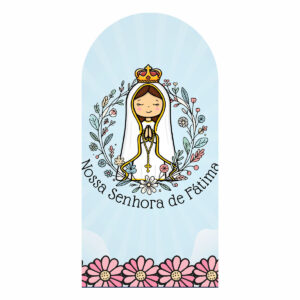 Painel De Festa Romano Decorativo Nossa Senhora de Fátima