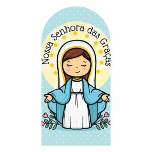 Painel De Festa Romano Decorativo Nossa Senhora das Graças