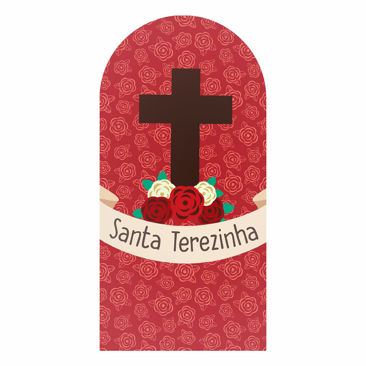 Painel De Festa Romano Decorativo Santa Terezinha