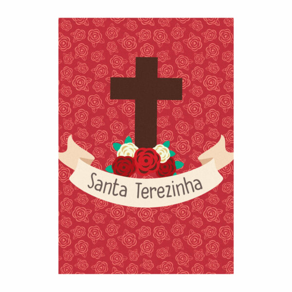 Painel de Festa Retangular Santa Terezinha 3D 1,50m x 2,20 Casadinho