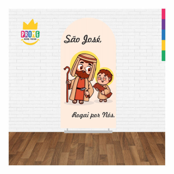 Painel De Festa Romano Decorativo São José - Image 2
