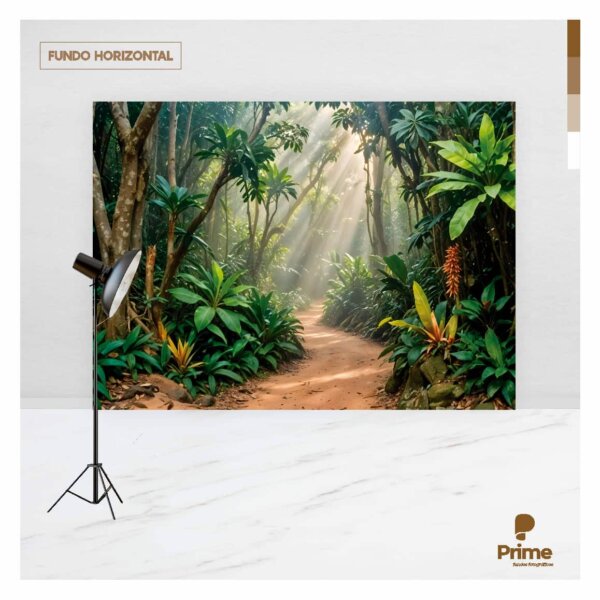 Fundo Fotográfico Floresta Tecido 2,20m x 1,50m F1344 - Image 4